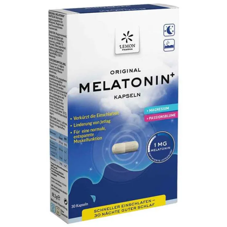 Melatonin Plus Kapseln, 30 St