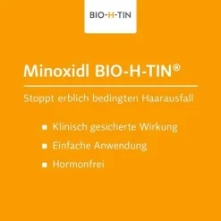 Minoxidil BIO-H-TIN-Pharma 50 mg/ml Spray für Männer, 3X60 ml