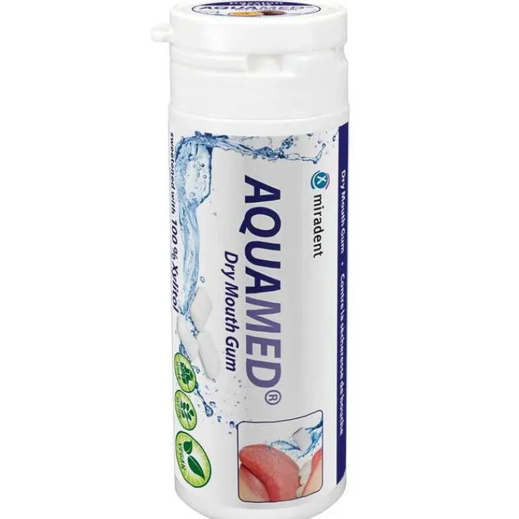 Miradent Aquamed Mundtrockenheit Kaugummi, 30 g