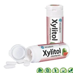 Miradent Xylitol Chewing GUM Wassermelone, 30 St