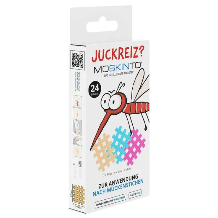 Moskinto Pflaster color Hängefaltschachtel Euro, 24 St