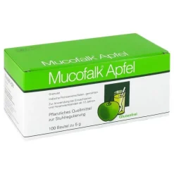 Mucofalk Apfel Granulat Beutel, 100 St