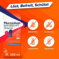 Mucosolvan Kindersaft, 100 ml