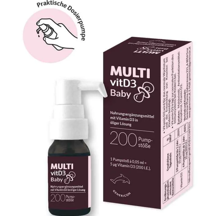MULTIVITD3 Baby Pumplösung, 10 ml