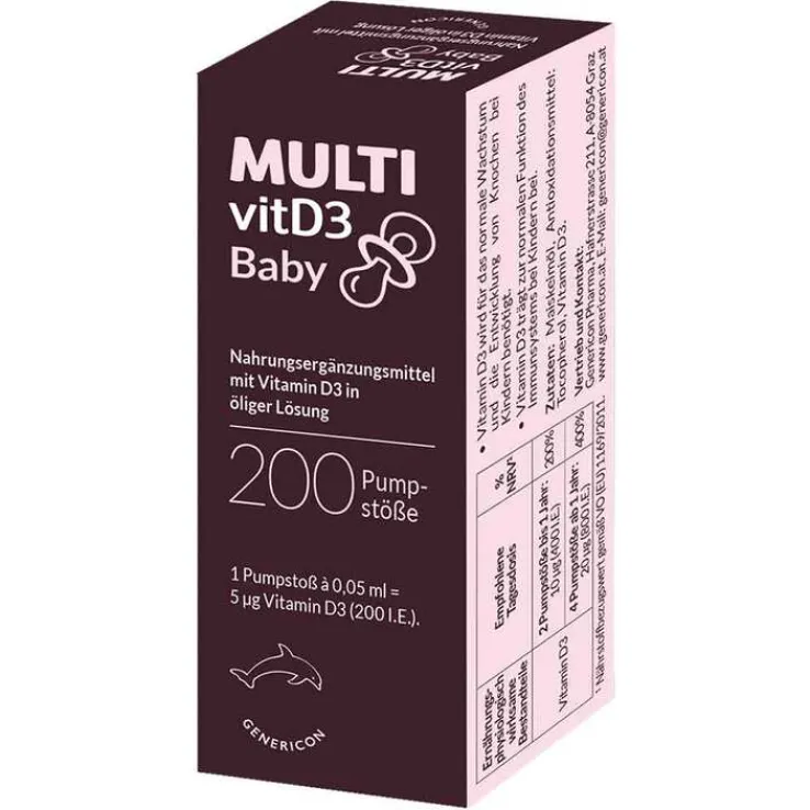 MULTIVITD3 Baby Pumplösung, 10 ml