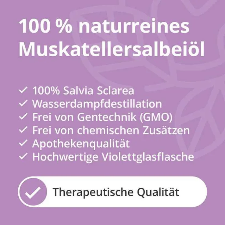 Muskatellersalbei Öl naturrein ätherisch, 10 ml