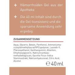 N1 Hämorrhoiden Gel, 40 ml