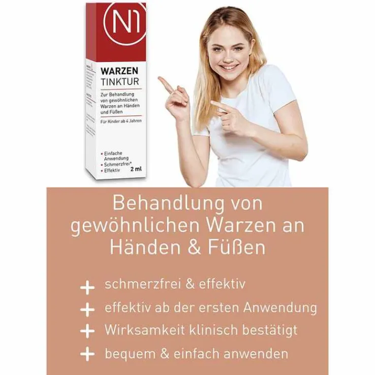 N1 Warzen Tinktur, 2 ml