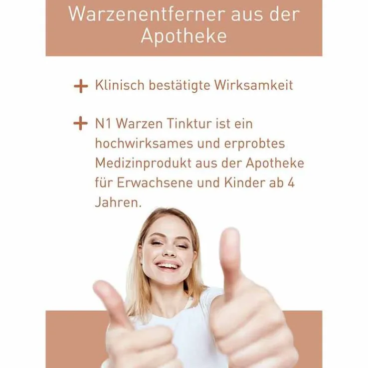 N1 Warzen Tinktur, 2 ml