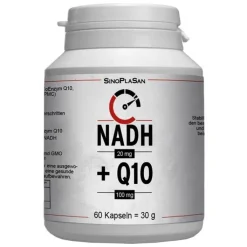 Nadh 20 mg + Q10 100 mg Kapseln, 60 St
