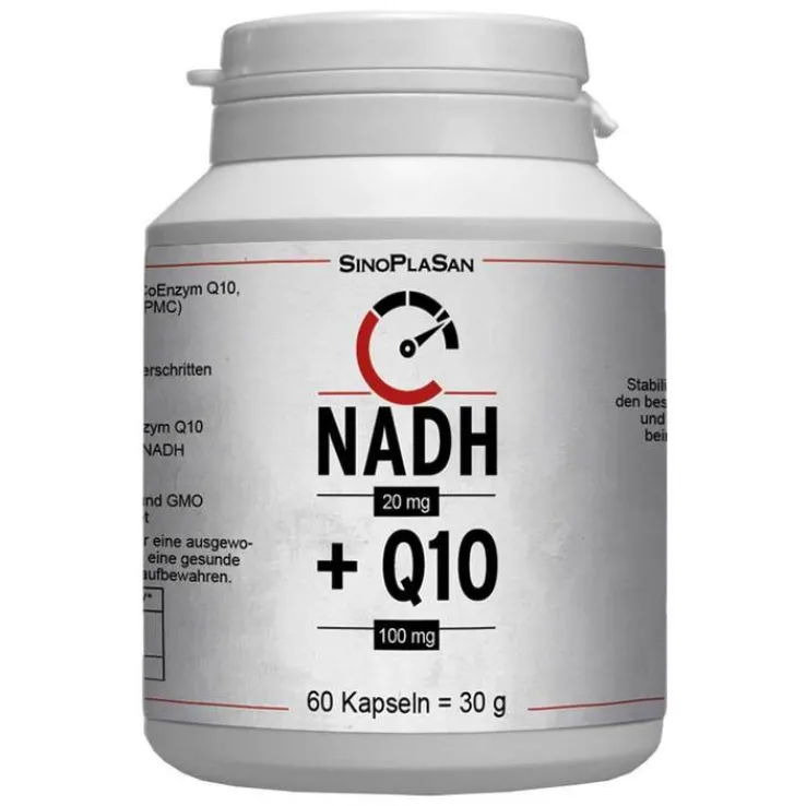 Nadh 20 mg + Q10 100 mg Kapseln, 60 St