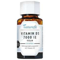 Naturafit Vitamin D3 7.000 I.E. vegan Kapseln, 90 St