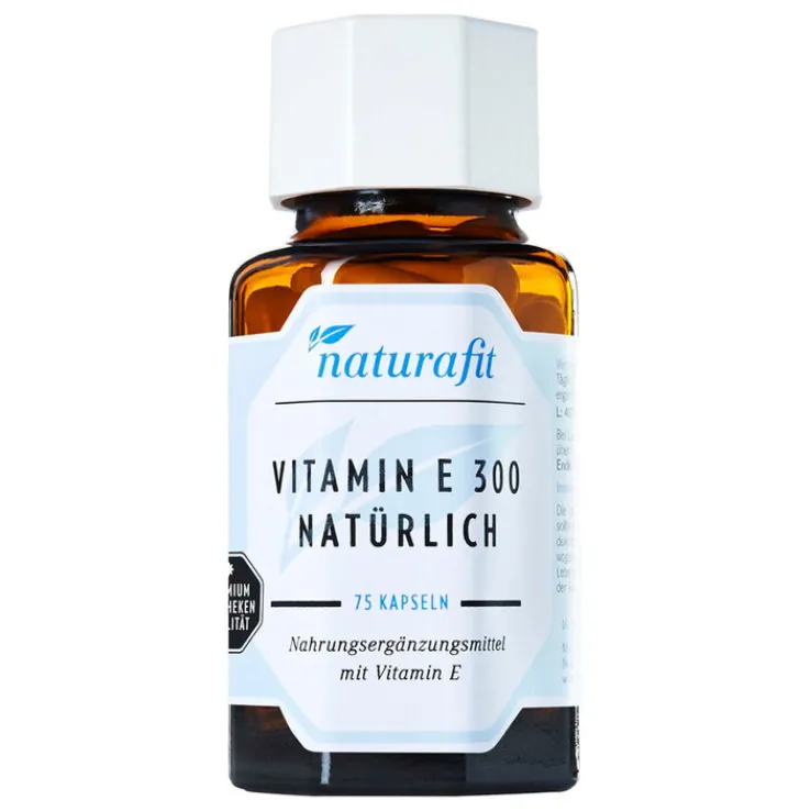 Naturafit Vitamin E 300 nat. Kapseln, 75 St