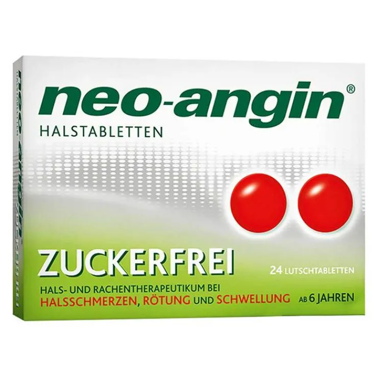 neo-angin Halstabletten zuckerfrei, 24 St