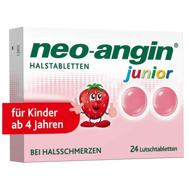 neo-angin® junior Halstabletten, 24 St