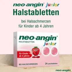 neo-angin® junior Halstabletten, 24 St