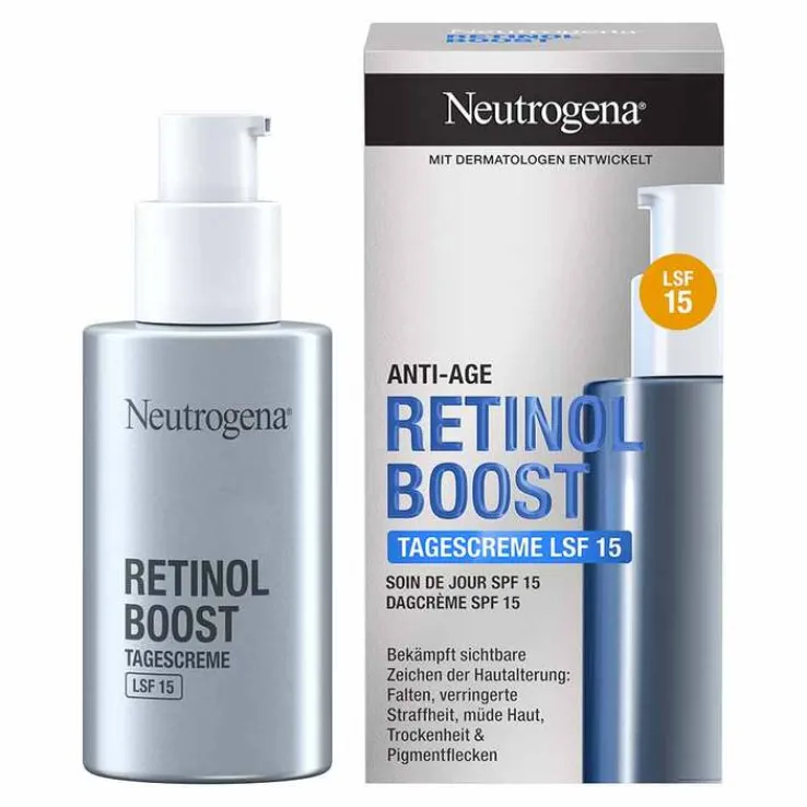 Neutrogena Anti-Age Retinol Boost Tagescreme LSF 15, 50 ml