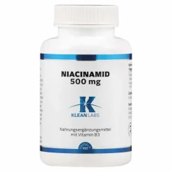 Niacinamid B3 500 mg Kapseln, 100 St