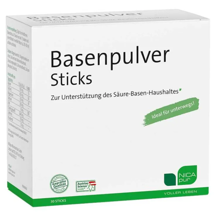 Nicapur Basenpulver Sticks, 30 St