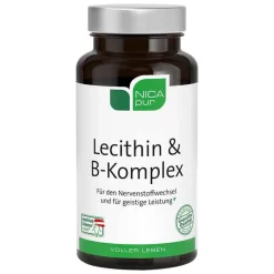 Nicapur Lecithin B Komplex Kapseln, 60 St