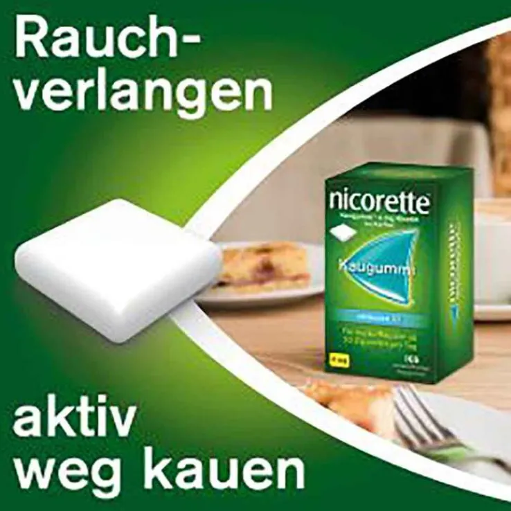 nicorette Kaugummi whitemint, 4 mg Nikotin, 30 St