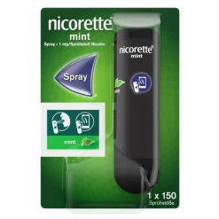 nicorette Mint Spray mit 1 mg Nikotin pro Sprühstoß, 1 St