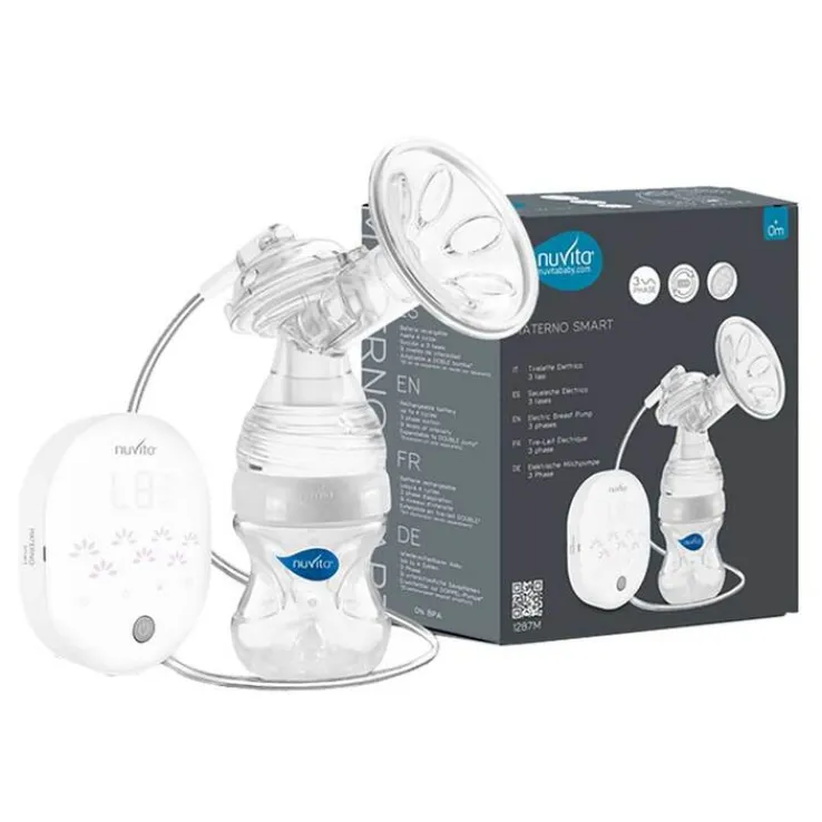 Nuvita elektrische 3-Phasen Milchpumpe Materno Smart, 1 St