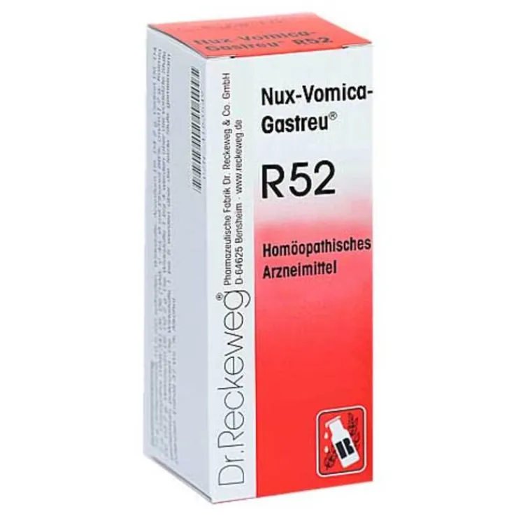 Nux vomica Gastreu R 52 Tropfen zum Einnehmen, 50 ml