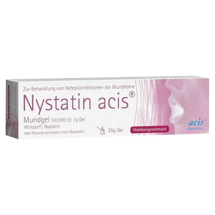 Nystatin acis Mundgel, 25 g