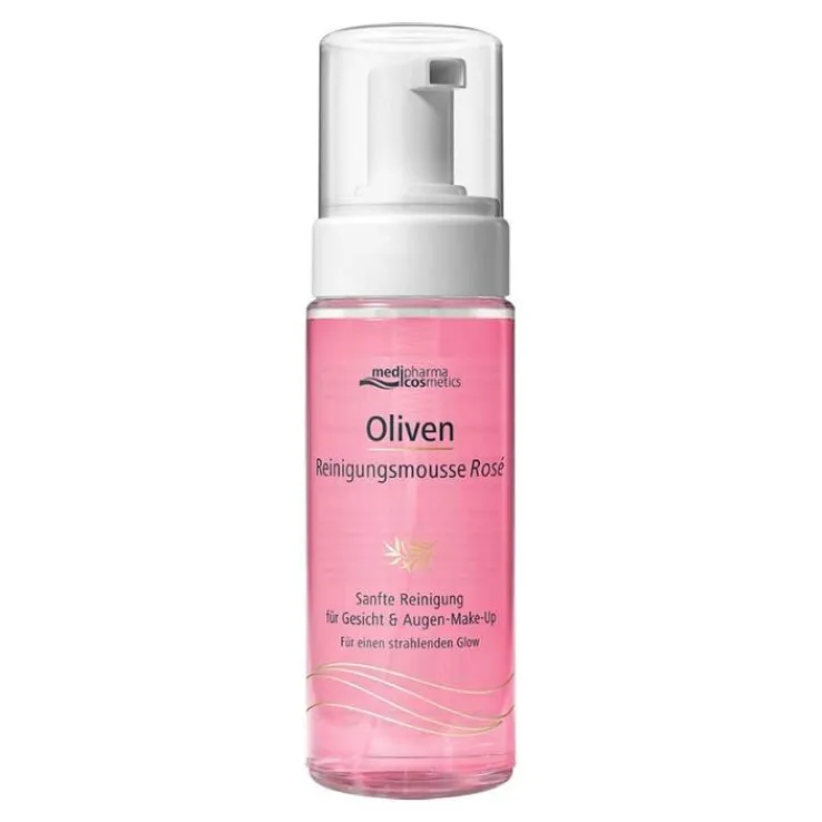 Oliven Reinigungsmousse Rose, 150 ml