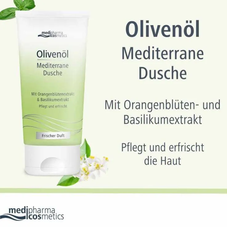 Olivenöl Mediterrane Dusche, 150 ml
