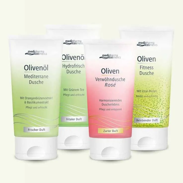 Olivenöl Mediterrane Dusche, 150 ml