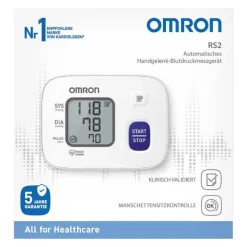 Omron RS2 Handgelenk Blutdruckmessgerät Hem-6161-D, 1 St