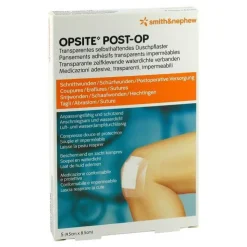Opsite Post OP 9,5x8,5cm Verband, 5 St