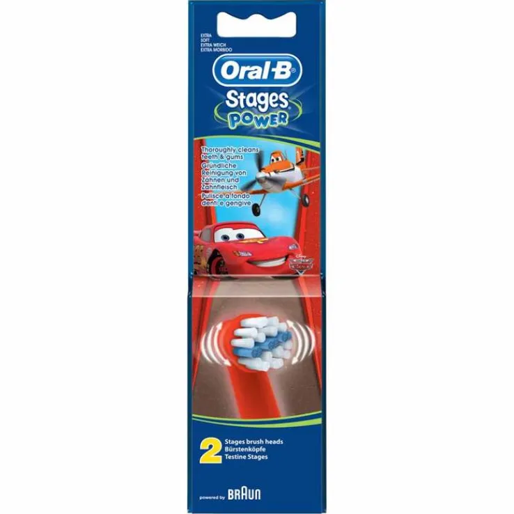 ORAL B Aufsteckbürsten Disney Cars, 2 St