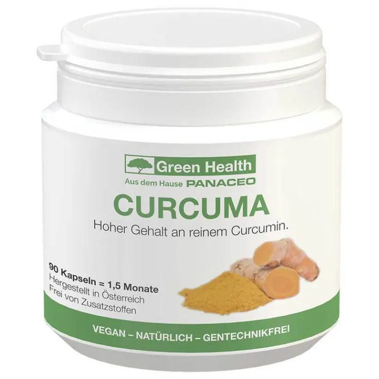 Panaceo Green Health Curcuma Kapseln, 90 St