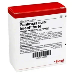 Pankreas Suis Injeel forte Ampullen, 10 St