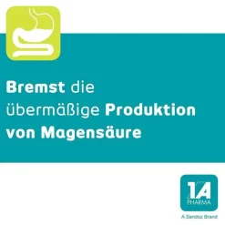 Pantoprazol – 1 A Pharma® 20 mg Zur Behandlung von Sodbrennen, 14 St