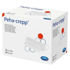Peha Crepp Fixierbinde 12 cm x 4 m, 20 St