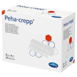 Peha Crepp Fixierbinde 8 cm x 4 m, 20 St