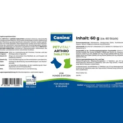 Petvital Arthro Tabs vet. (für Tiere), 60 St