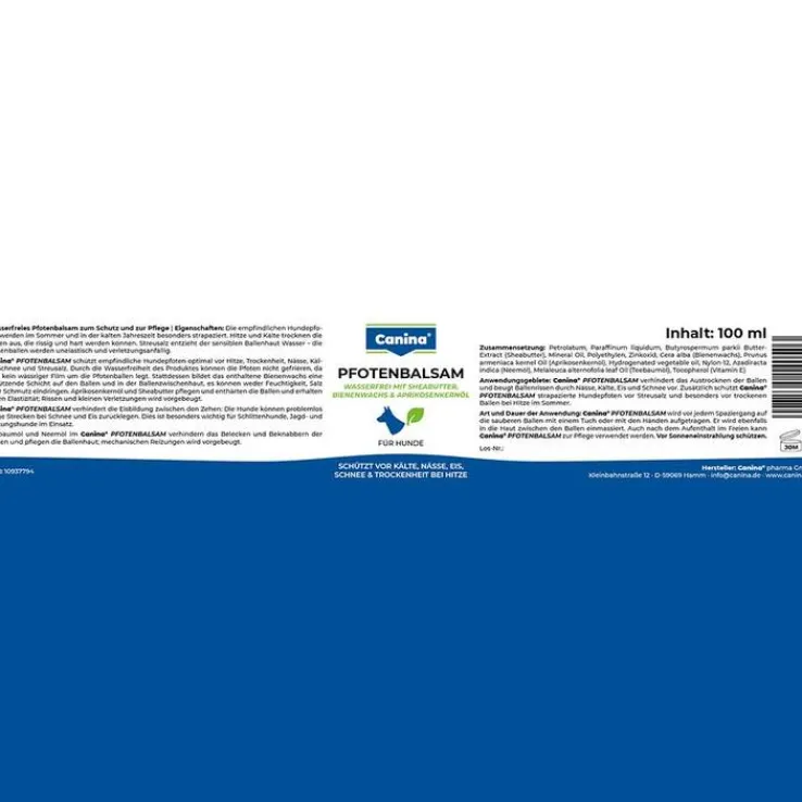 Petvital Winter Pfotenbalsam vet. (für Tiere), 100 ml