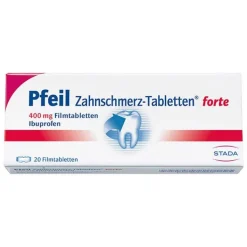 Pfeil Zahnschmerz Filmtabletten, 20 St