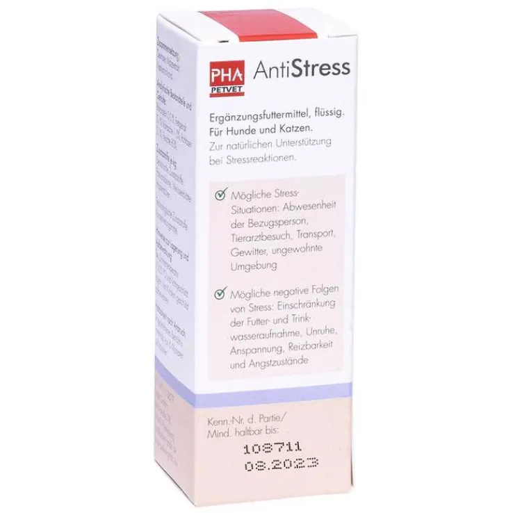 PHA Antistress für Katzen und Hunde Tropfen, 30 ml