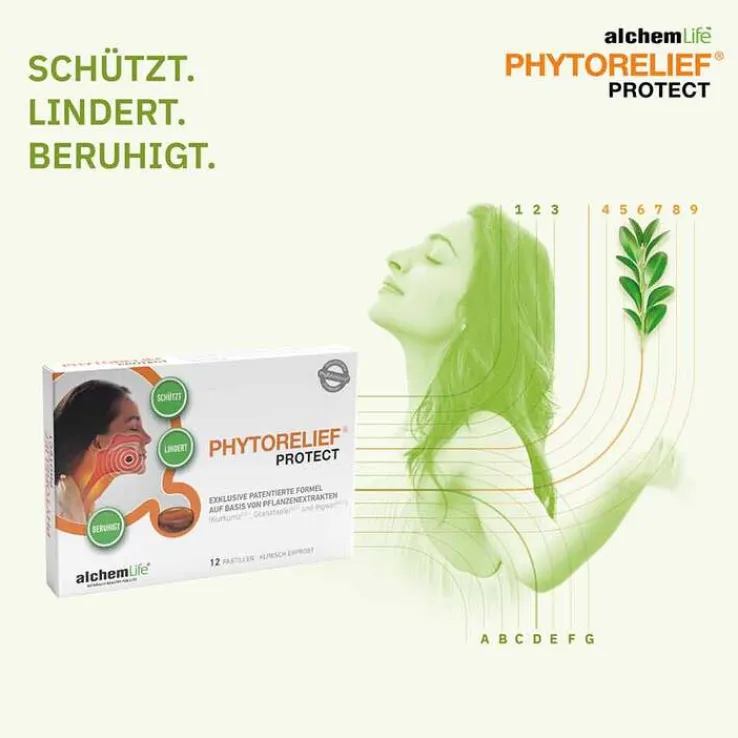 Phytorelief Protect Lutschpastillen, 12 St
