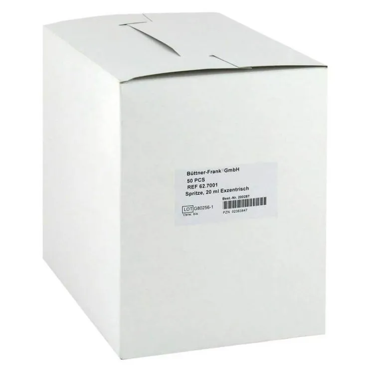 Primo Einmalspritzen exzentr, 50X20 ml