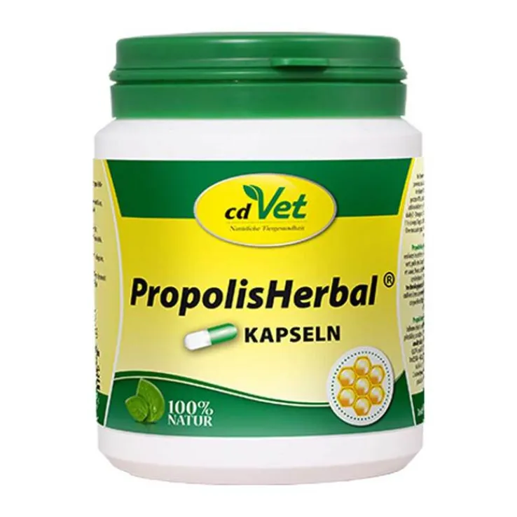 Propolis Herbal Kapseln vet. (für Tiere), 100 St