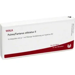 Pulmo / tartaricum STIB. II Ampullen, 10X1 ml