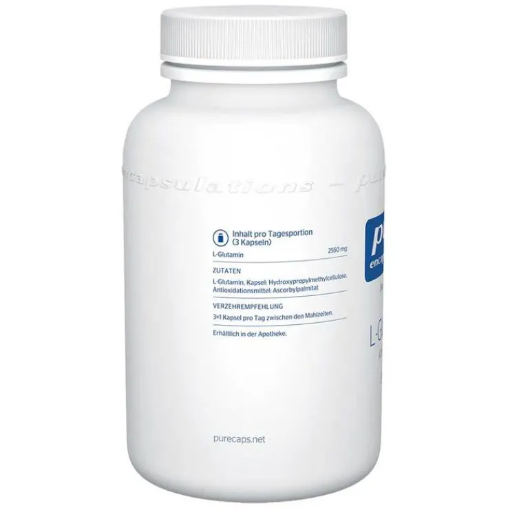 Pure Encapsulations L-Glutamin 850 mg Kapseln, 90 St