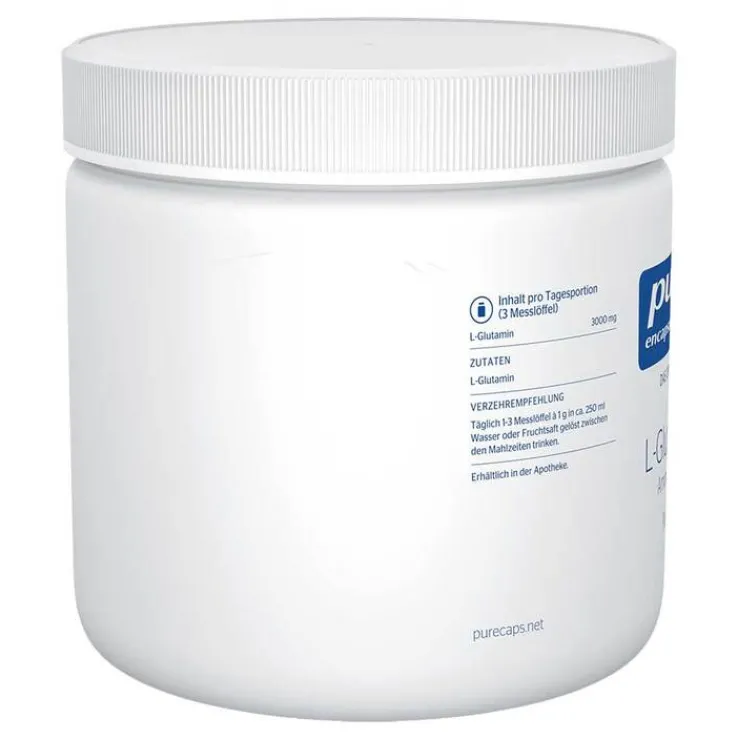 Pure Encapsulations L-Glutamin Pulver, 186 g
